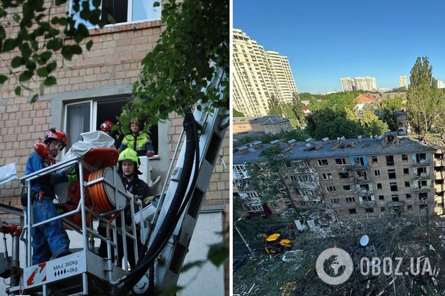 У Києві завершили пошуково-рятувальні роботи на місці удару РФ: ворожа ракета забрала 9 життів. Відео