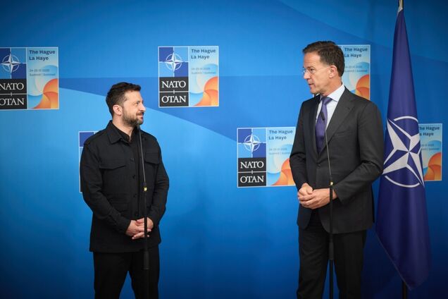 Владимир Зеленский и Марк Рютте