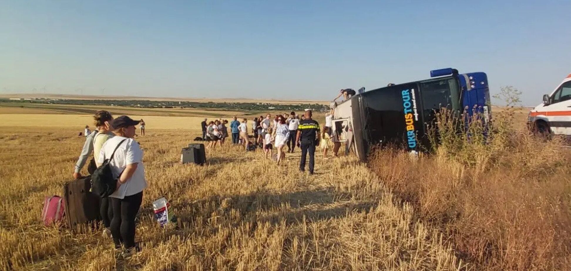 ДТП с украинцами в Румынии