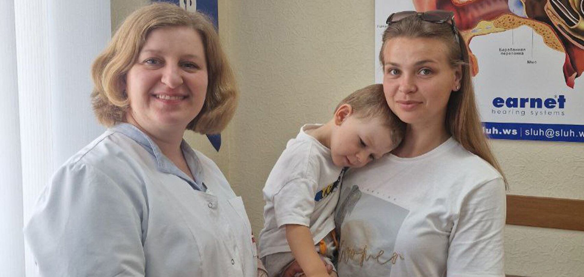 3-летний Евгений из Днепра получил слуховые аппараты, обеспеченные Фондом Рината Ахметова