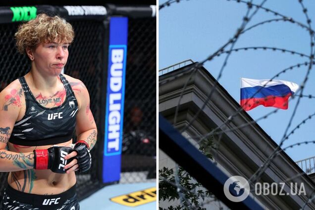 'По украинским пабликам мой адрес': россиянка вышла на бой UFC под флагом РФ и получила мгновенную карму
