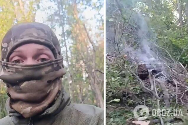 Працювала 'Баба Яга': український дрон знищив бліндаж російських операторів БПЛА. Відео