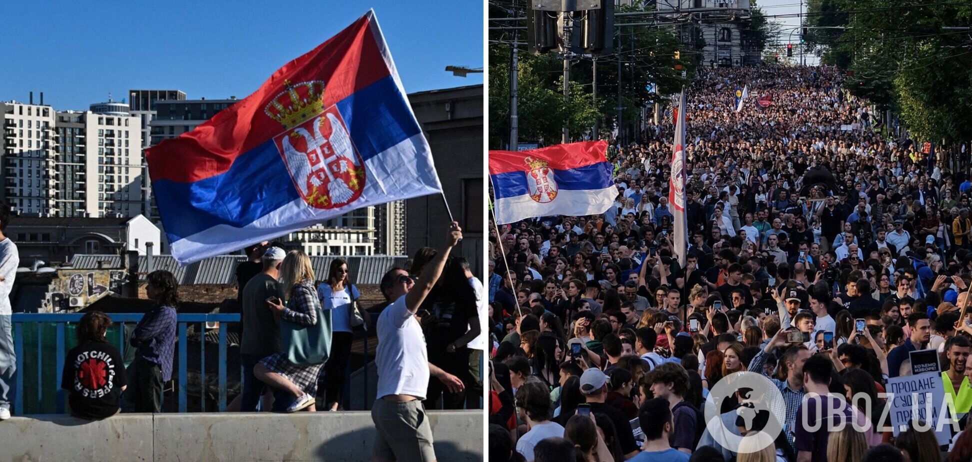 В Сербии задержали шесть юношей из-за 'подготовки госпереворота'