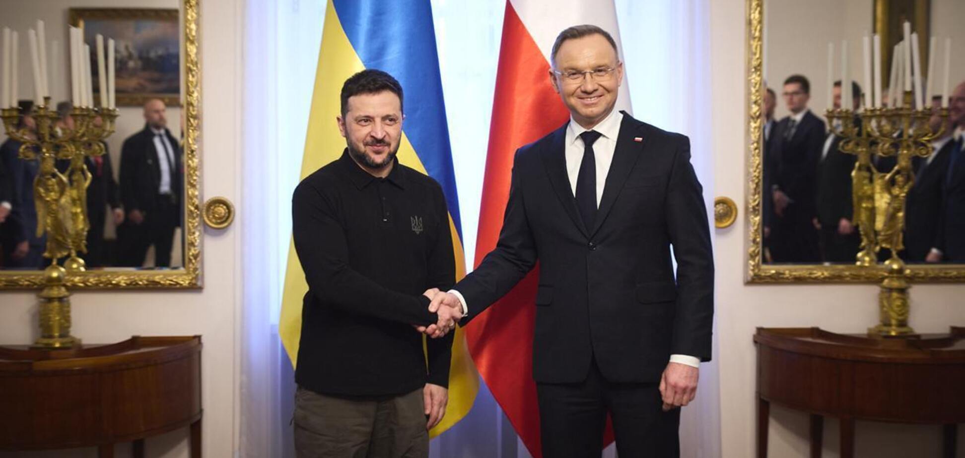 Владимир Зеленский и Анджей Дуда