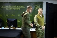 'Противник рвется к Константиновке': Сырский посетил подразделения ВСУ в Донецкой области. Фото