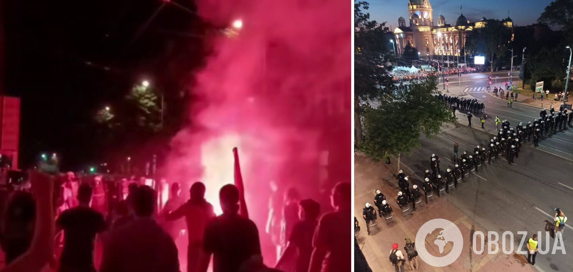 В столице Сербии вспыхнули антипрезидентские протесты: Вучич отклонил ультиматум о досрочных выборах. Видео