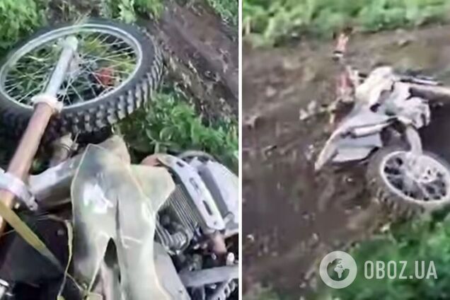 Украинские воины устроили засаду для российских оккупантов на мотоциклах: эксклюзивные кадры