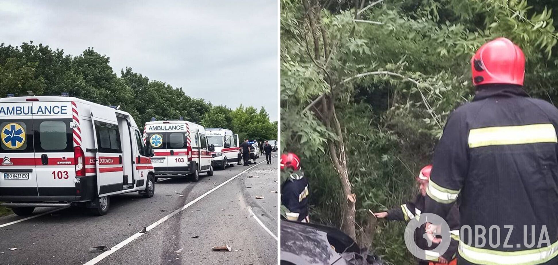 На Хмельниччині сталася серйозна ДТП з вантажівкою: загинули чоловік та підліток. Фото