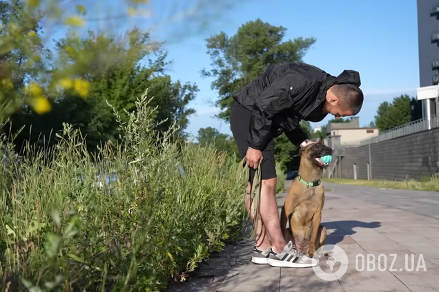 Освобожденный из плена украинский пограничник воссоединился с собакой, которую спасли из оккупации. Видео