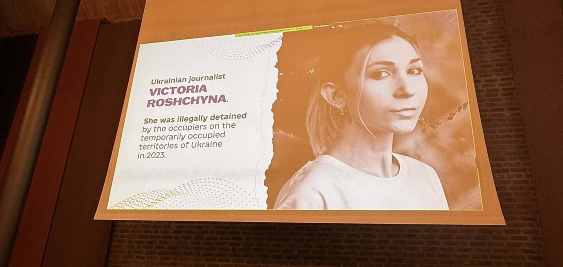 Victory for Victoria Day: в ПАСЕ планируют учредить день памяти об убитой в российском плену журналистке Рощиной