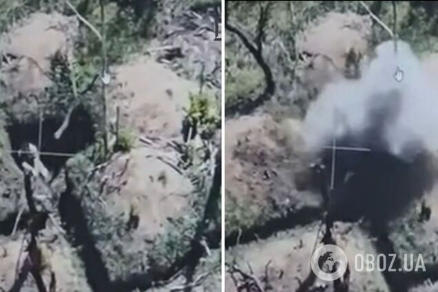 Окупант хотів збити дрон воїнів ГУР палицею, але план не спрацював - втрати Росії у війні проти України