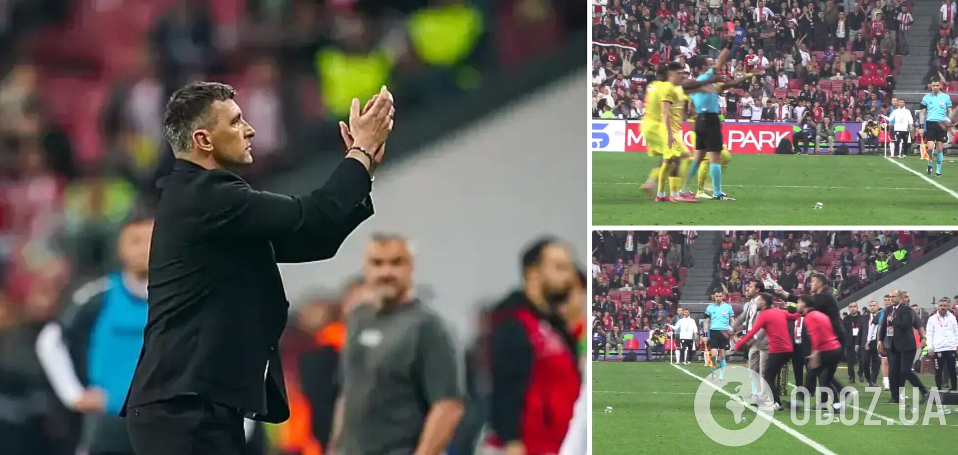 Тренер похлопал и заработал 'самое странное удаление в истории футбола'. Видео