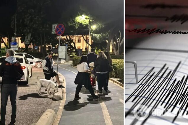 В курортном городе Турции произошло мощное землетрясение