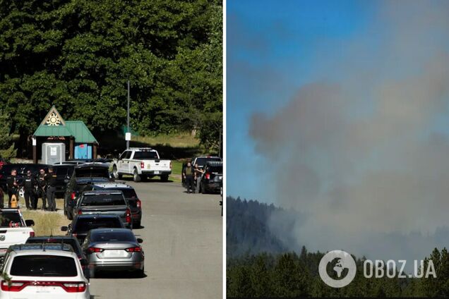 В США снайпер открыл огонь по пожарным, которые приехали тушить лесной пожар: есть погибшие. Фото и видео