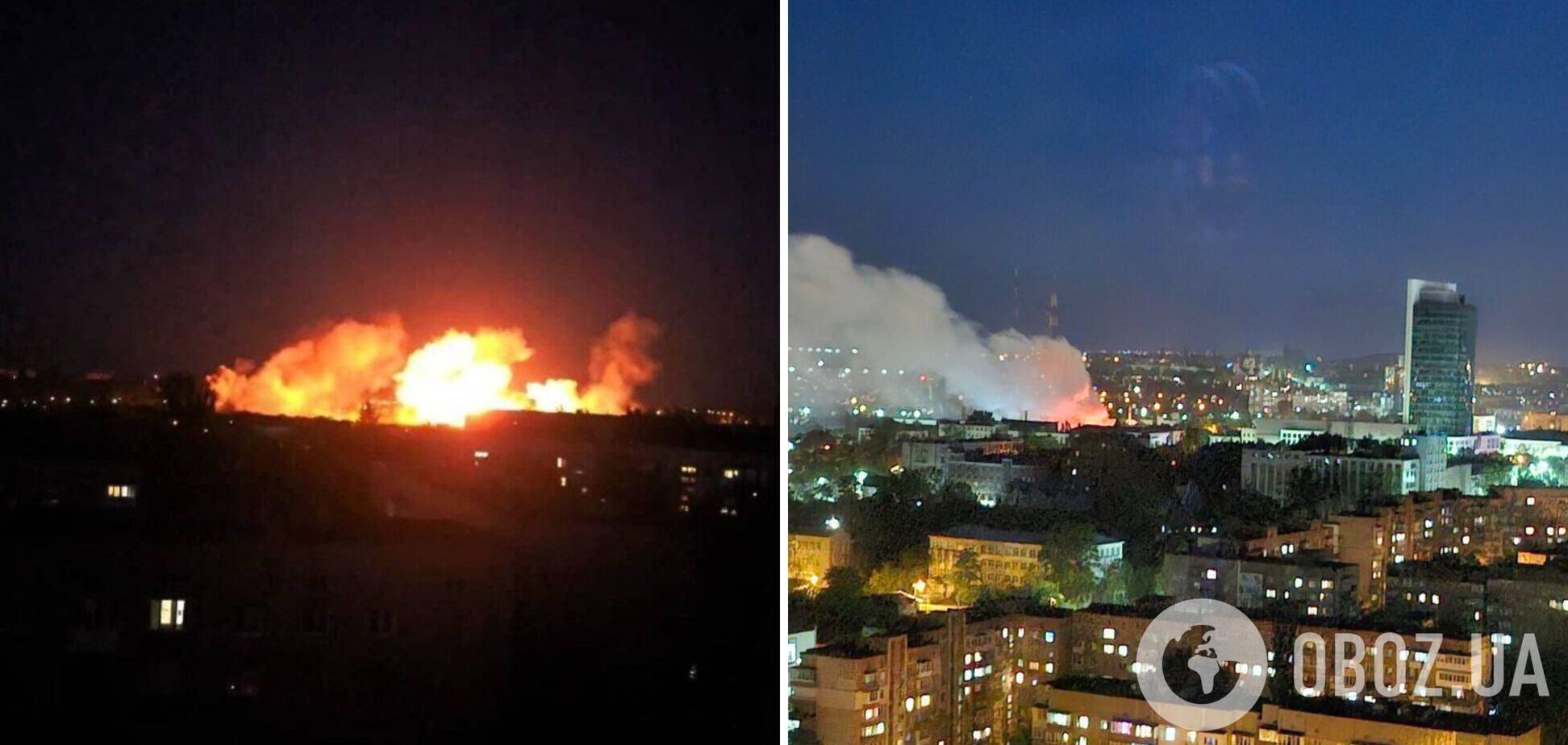 В окупованих Донецьку, Луганську і Ясинуватій були прильоти: горіли об'єкти армії РФ. Фото й відео