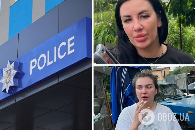 'Никто не записывает извинения!': под Киевом две пьяные женщины под русскую музыку устроили танцы на дороге. Фото и видео