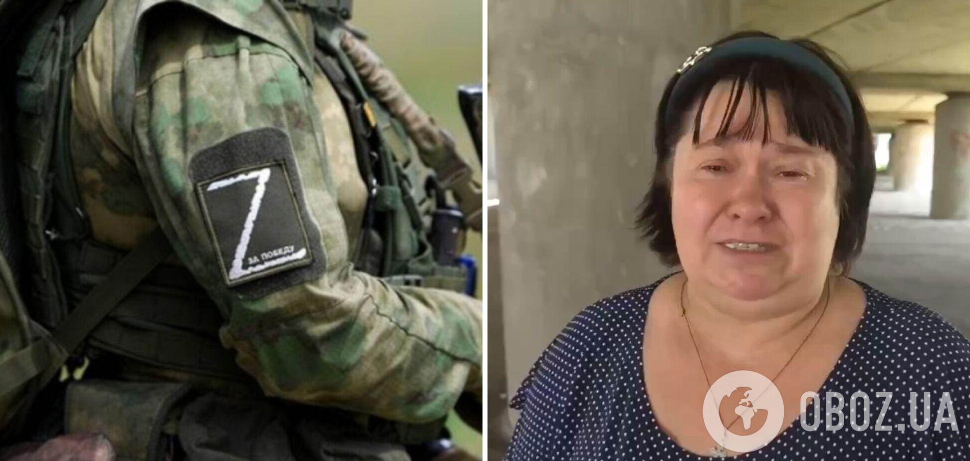 'Бросили на полигон': мать предателя с Луганщины поплакалась, что вместо работы в тылу россияне хотят отправить его в мясной штурм. Видео