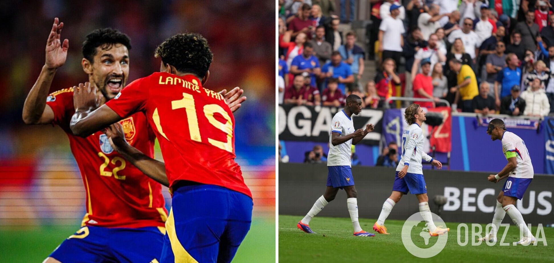 Де дивитися футбол Іспанія – Франція: розклад трансляцій 1/2 фіналу Ліги націй