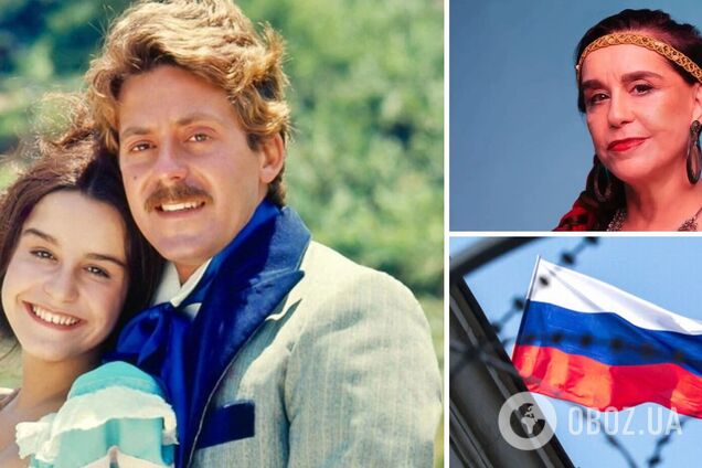 Співала 'Червону руту' та була зачарована Києвом: зірка 'Рабині Ізаури' зневажила українських прихильників