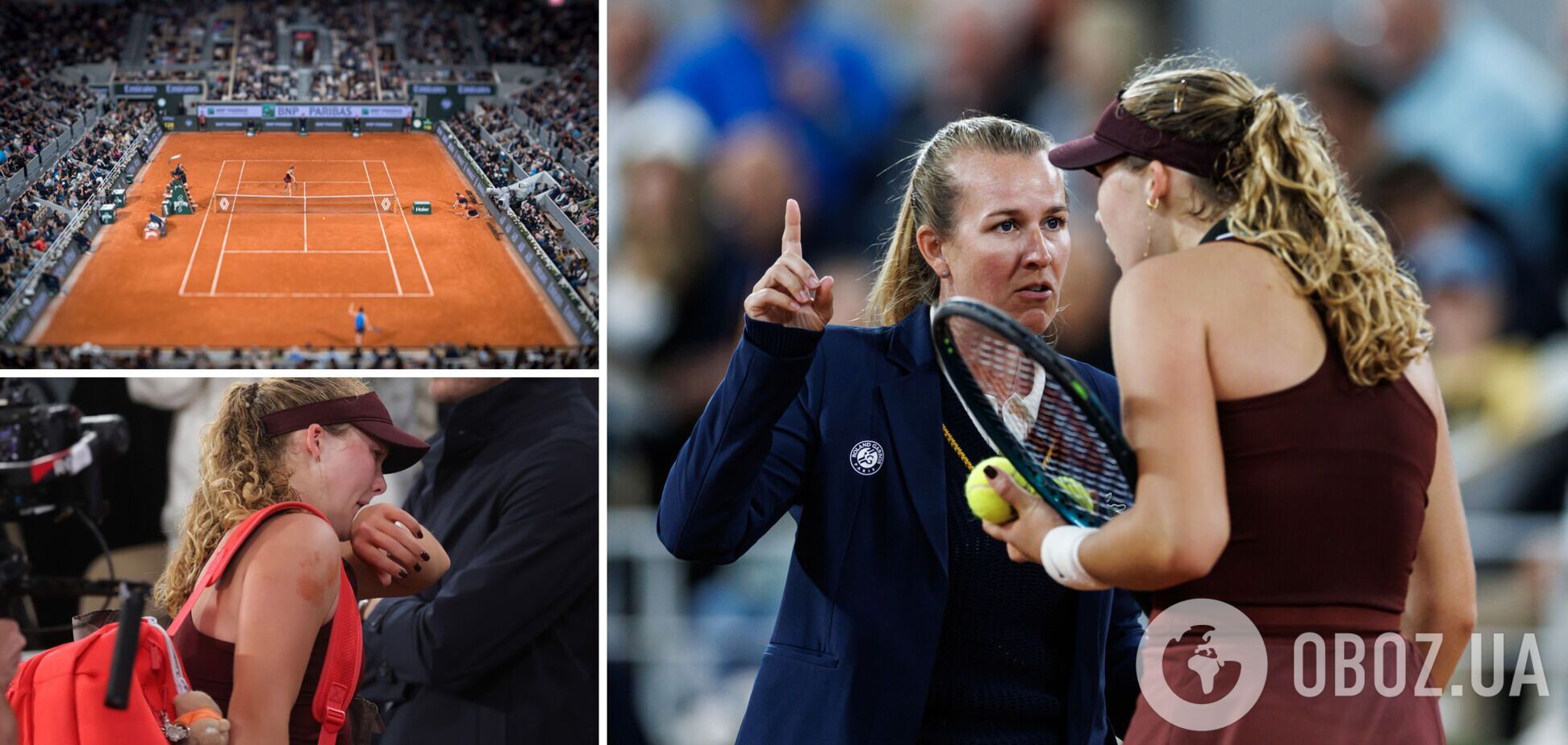 'Зламали нашій зірочці гру'. РосЗМІ знайшли винних у сенсаційній поразці першої ракетки РФ на Roland Garros
