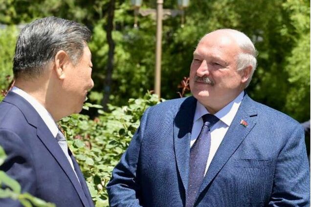 Лукашенко та Сі Цзіньпін 4 червня 2025 року, Пекін