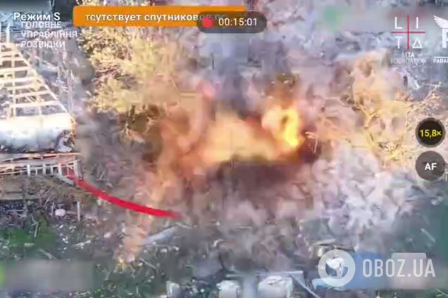 'Діяли рішуче й хірургічно точно': у ГУР показали кадри знищення російських окупантів на Куп'янському напрямку. Відео