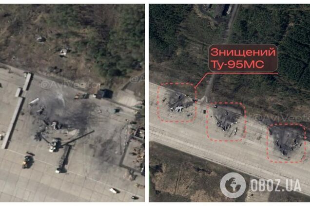Потери подтверждены: появились спутниковые кадры с аэродрома 'Оленья' после спецоперации 'Паутина'