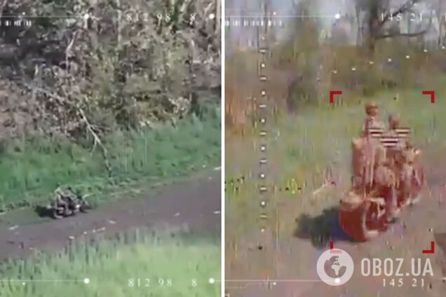 'Зачистили' штурмовиків на електросамокатах: у Нацгвардії показали ефектні кадри знищення ворога на Покровському напрямку. Відео