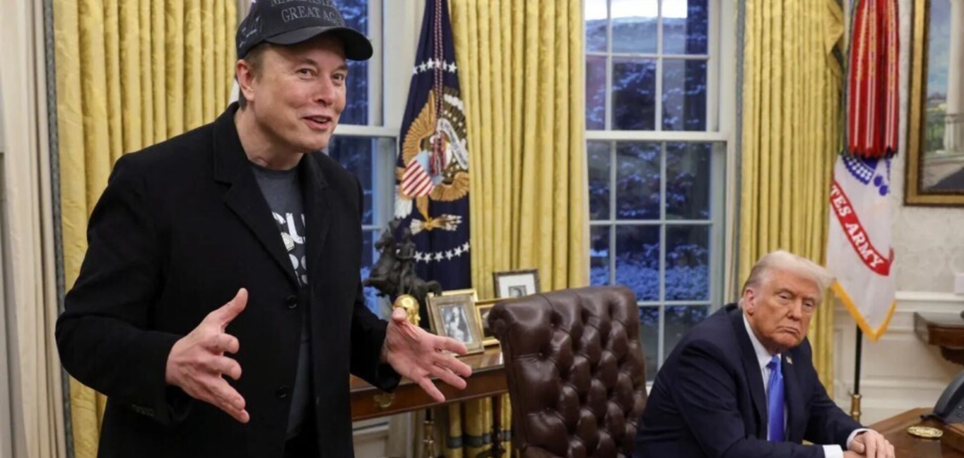 Илона Маск и Дональд Трамп