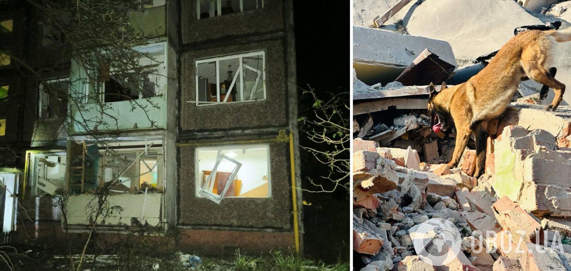 В Чернигове вследствие вражеской атаки есть жертвы: из-под завалов деблокировали тела двух людей. Фото