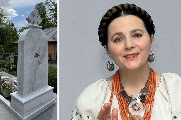 На надгробку Ніни Матвієнко виправили помилку після резонансу, але є нюанс. Ексклюзивні фото