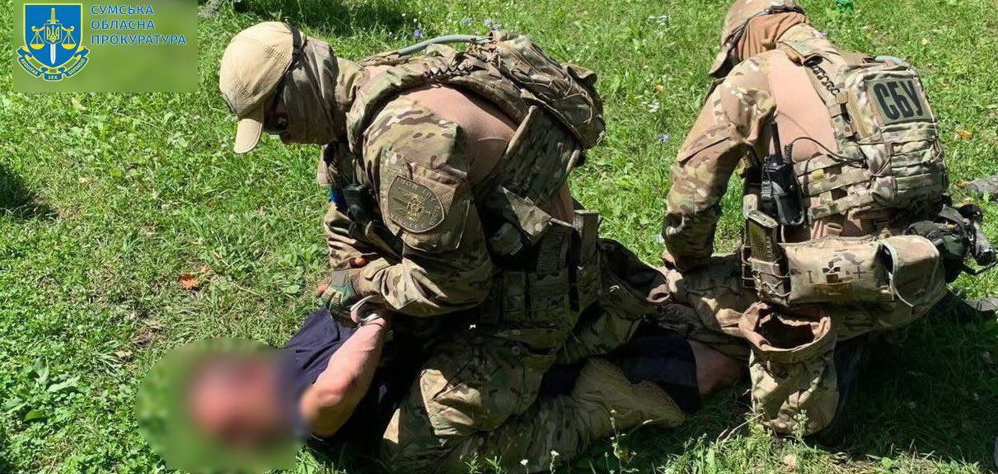 Передавал врагу координаты мест дислокации ВСУ на Сумщине: в Украине поймали и бросили за решетку агента ФСБ. Фото