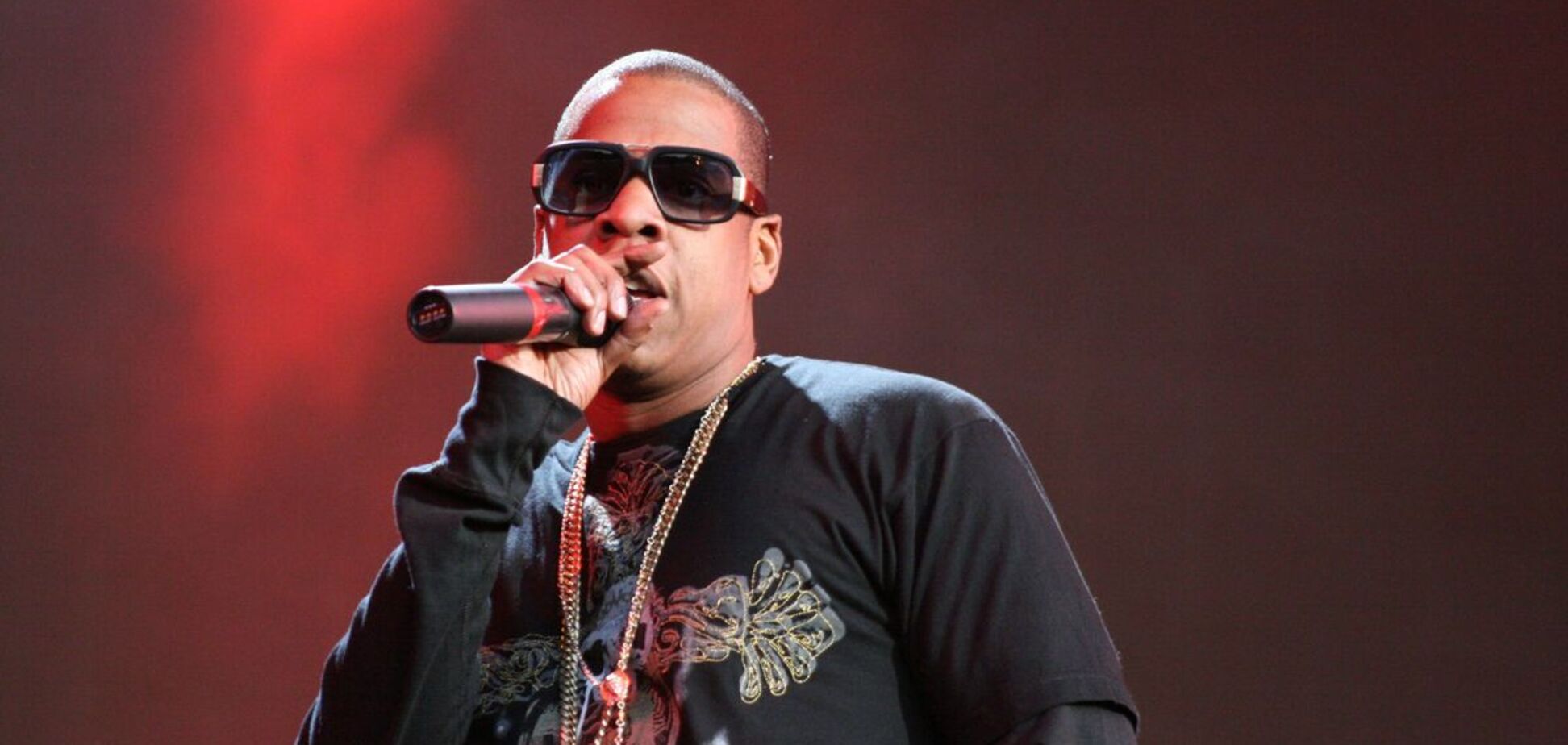 Jay-Z на концерте в Лондоне в 2008 году