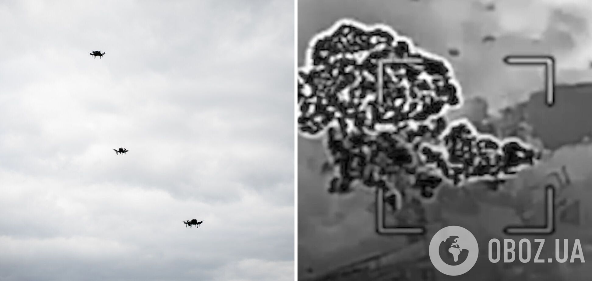 'Это только начало': украинские военные уничтожили опорный пункт врага новым боеприпасом весом более 100 кг. Видео