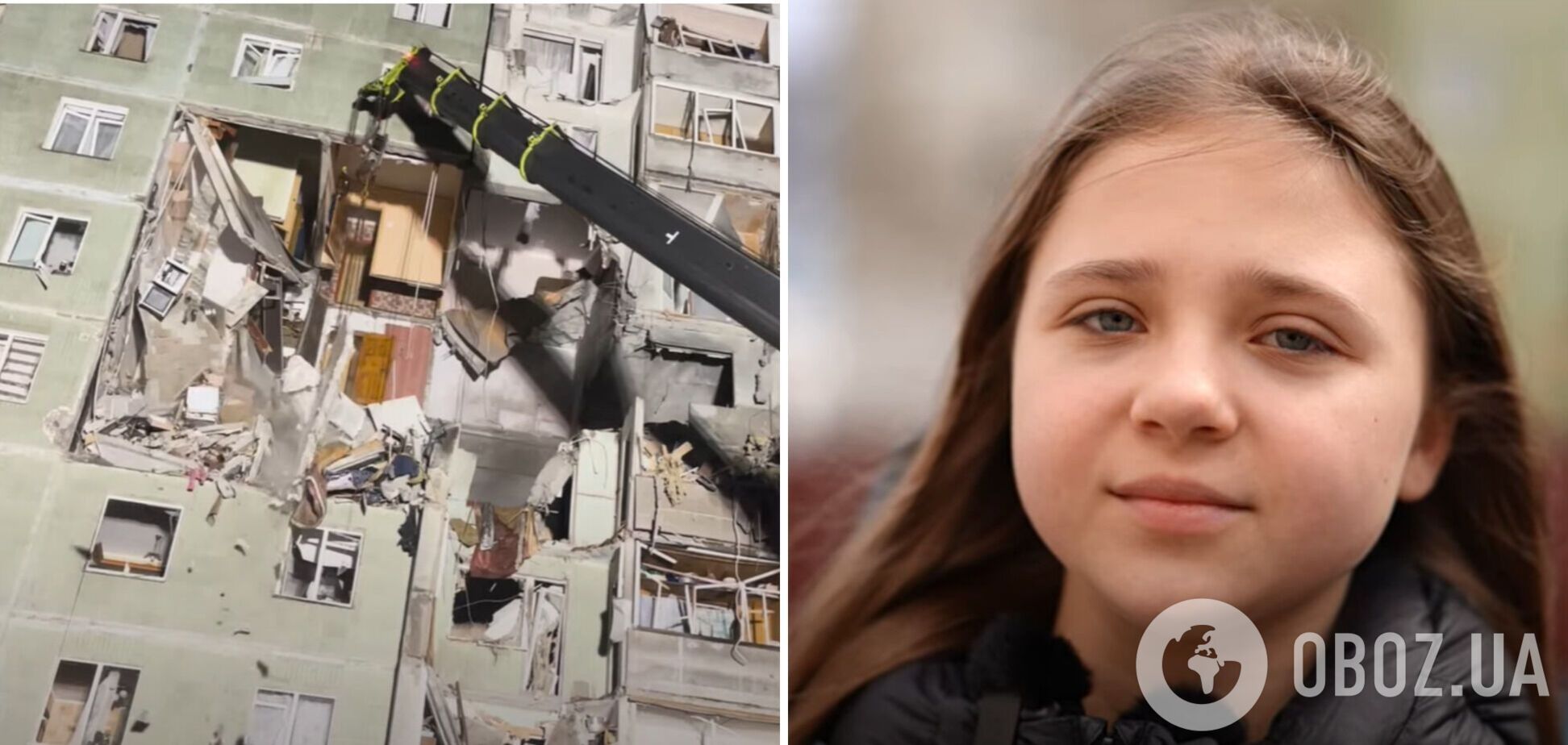 13-річна дівчинка із Сум сама вибралася з-під завалів і врятувала тата: історія юної героїні. Відео