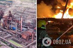 Виготовляв сировину для снарядів армії РФ: що відомо про завод 'Азот', який вночі атакували українські дрони. Відео