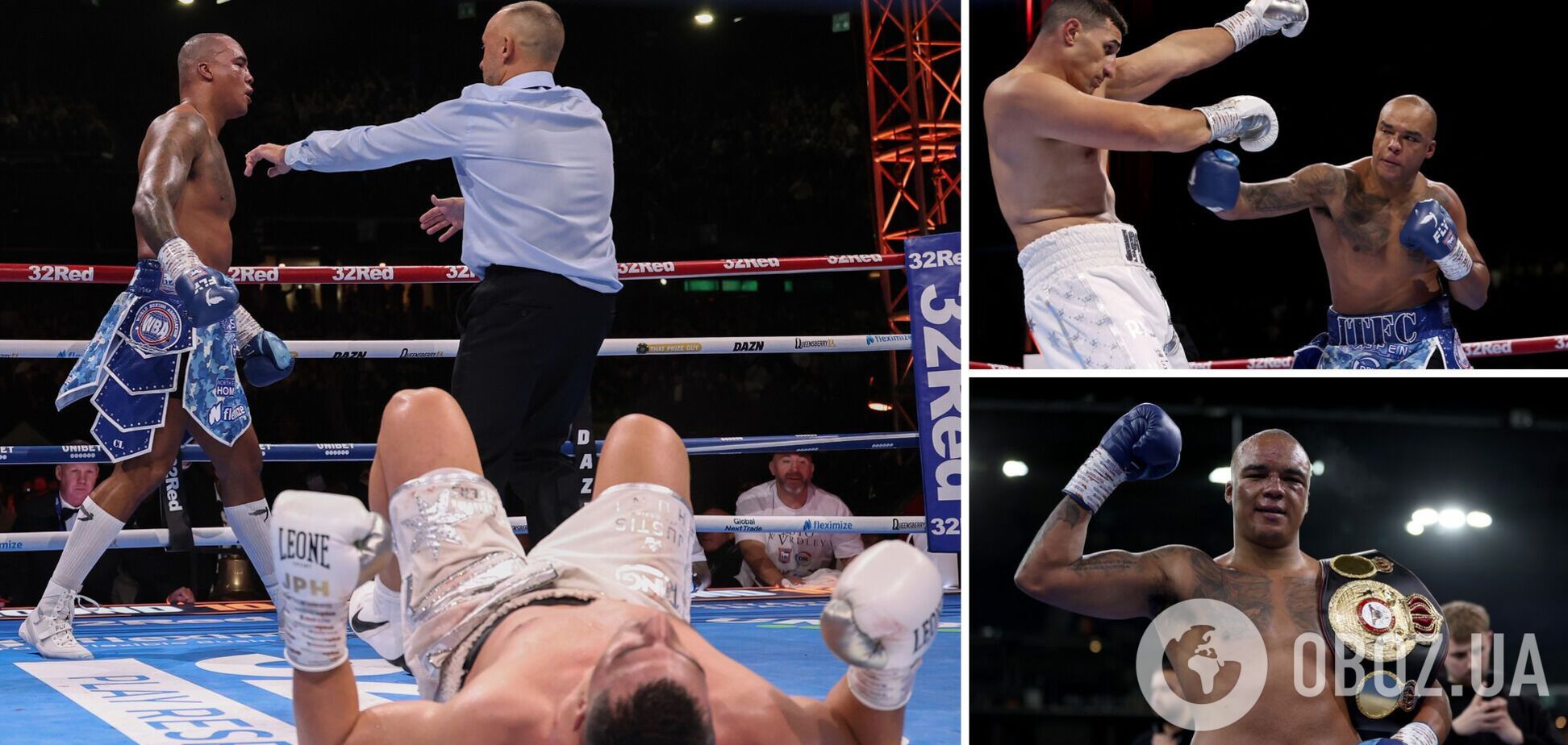 Непереможний супертяж вигравав за очками, але був сенсаційно нокаутований у чемпіонському бою. Відео