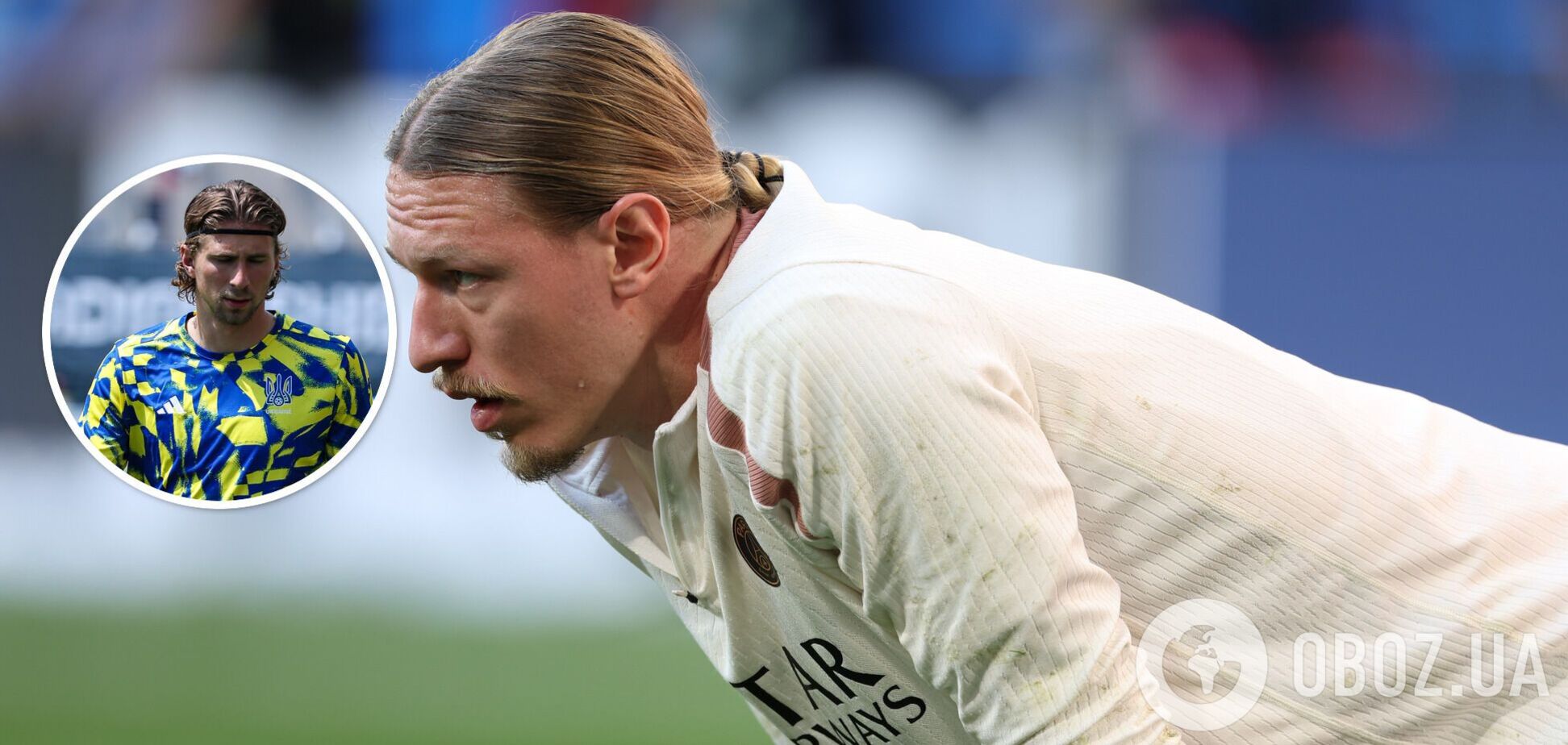 Лидер сборной Украины согласился перейти в ПСЖ за 70 млн евро. Ради него выгоняют российского футболиста