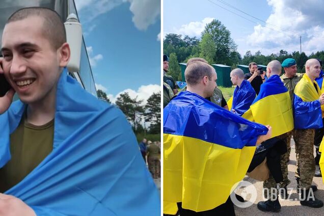 'Радий, що ти є': мережу зворушили кадри дзвінка звільненого з полону українця матері. Відео