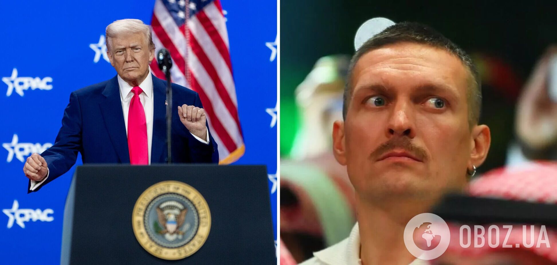 'Навіщо він це говорить? Відкрийте очі': Усик зробив нове звернення до Трампа