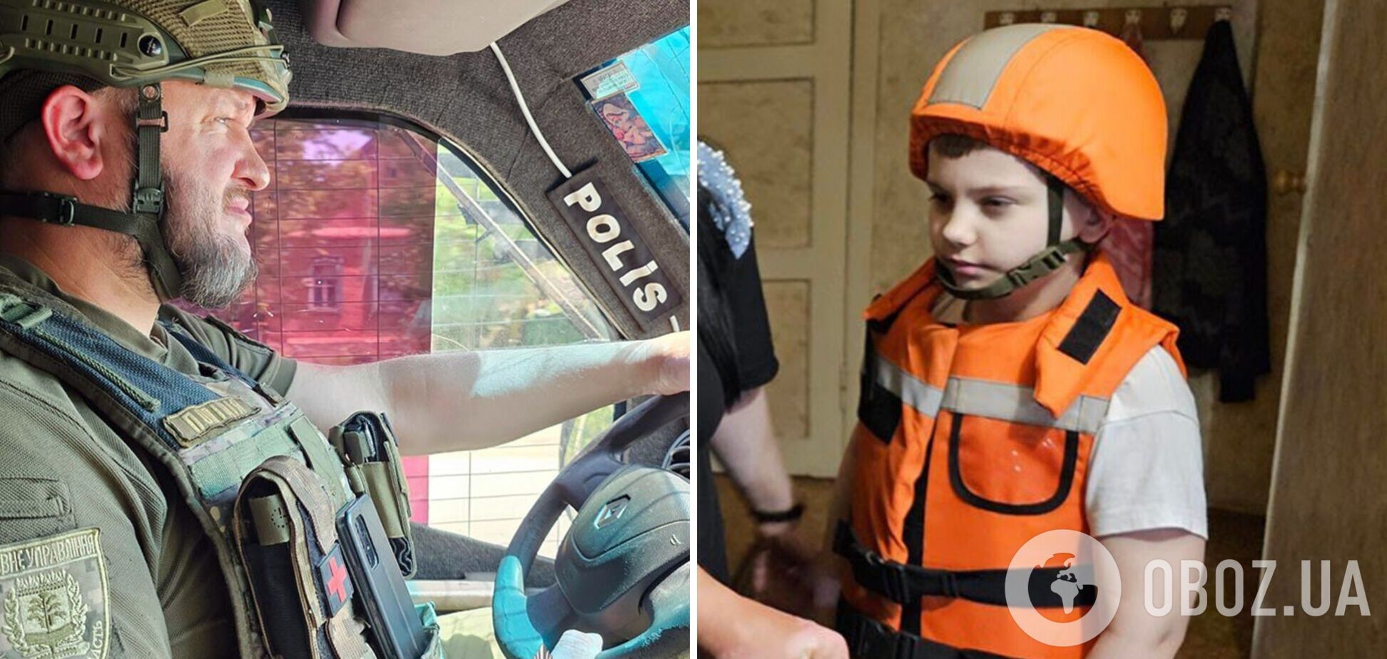 Эвакуация происходила под ударами КАБов: в Константиновке полицейские спасли беременную женщину и ребенка. Фото и видео