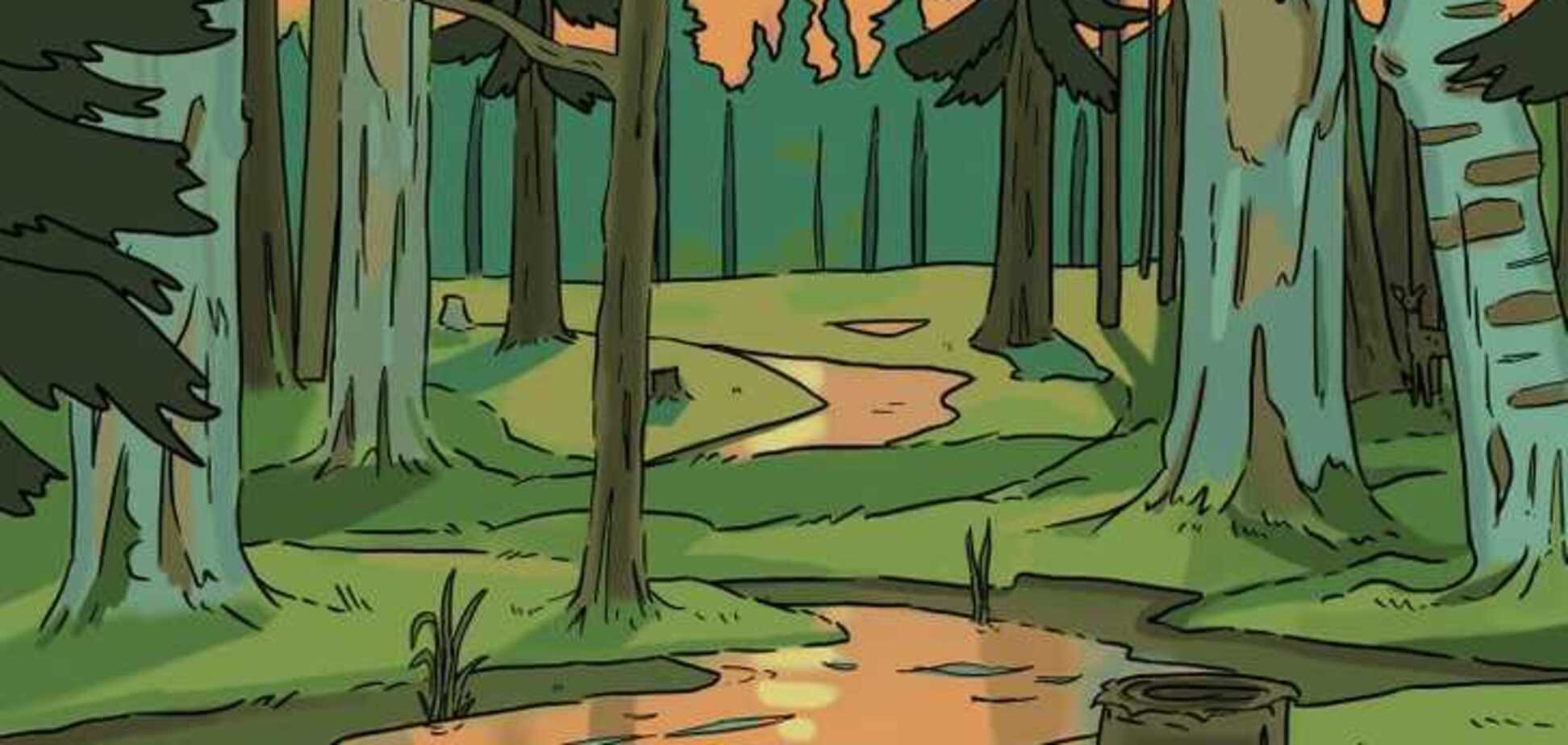 Де заховався олень? Знайдіть тварину у цікавій головоломці