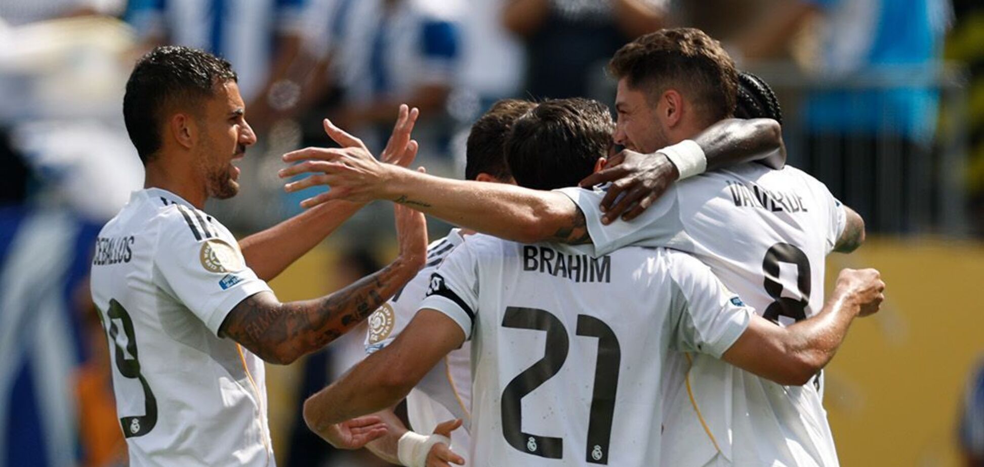 Футболисты мадридского 'Реала'