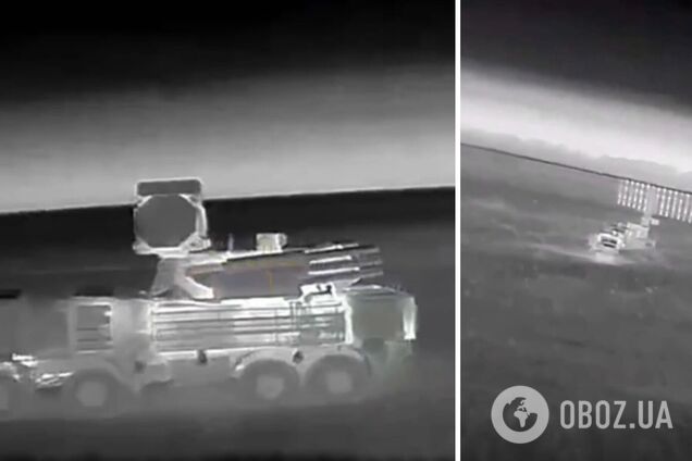 Работали ударные 'Бобры': в ГУР показали поражение российских систем ПВО и Су-30 на аэродроме в Саках. Видео