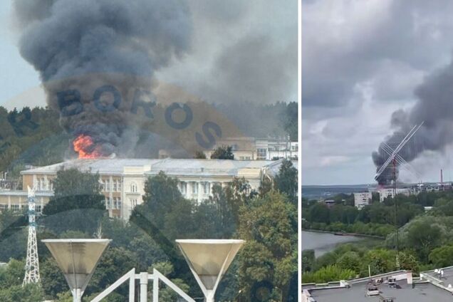 В СБУ подтвердили удар по заводу 'Купол' в Ижевске: было попадание по корпусам, произошел пожар. Видео