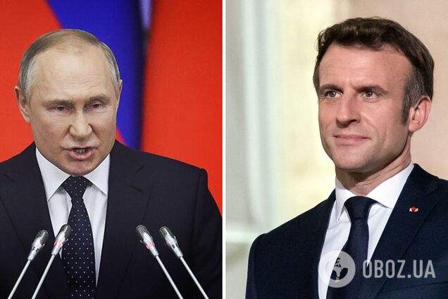 Макрон провів телефонну розмову з Путіним 1 липня