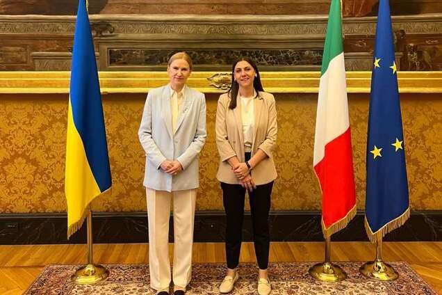 Італія підтримує вступ України до ЄС та допомагатиме з відбудовою, – віцеспікерка Олена Кондратюк