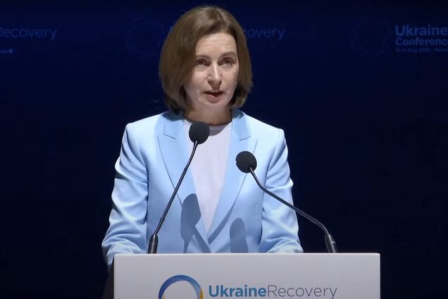 'У нас спільна безпека та спільне майбутнє': Санду розповіла про внесок Молдови у відновлення України