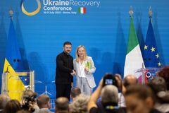 Италия возьмет патронат над восстановлением Одессы: Зеленский провел встречу с Мелони. Фото и видео