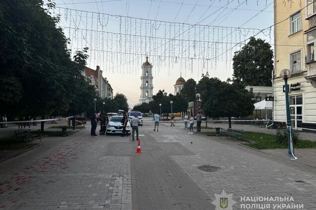 В центре Сум произошла стрельба, есть пострадавший. Фото
